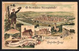 Litho Hann. Münden, 1. Mündener Heimat