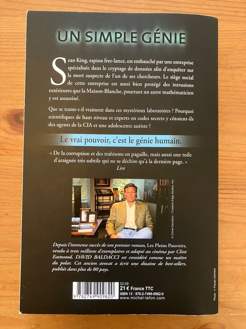 Libri: Un simple génie (David Baldacci) – Usato da Meyrin venduto da Julien333 2