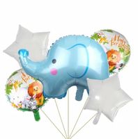 Luftballon-Set Dschungeltiere