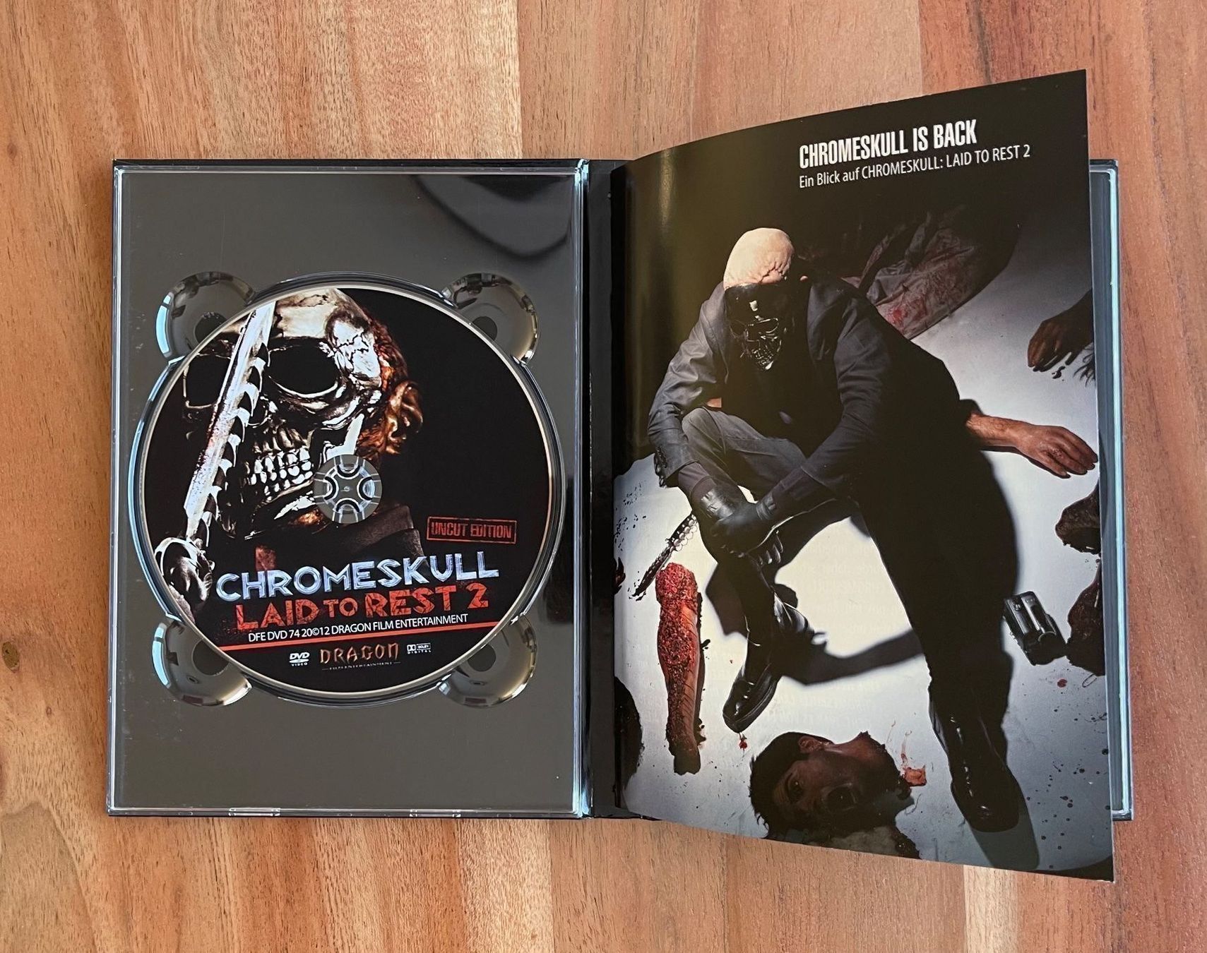Tutti i DVDs: Laid to Rest 2 Chromeskull Mediabook – Nuovo (secondo la descrizione) da Chur venduto da Lovecraft666 3