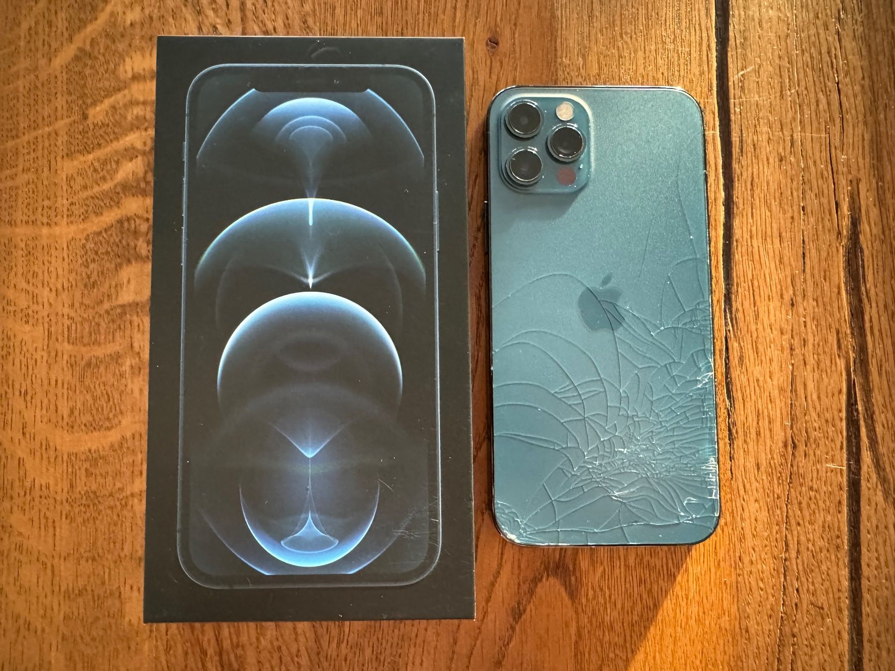 Apple Handys / Smartphones: iPhone 12 Pro in Pacific Blue – Gebraucht aus Nussbaumen AG von  2