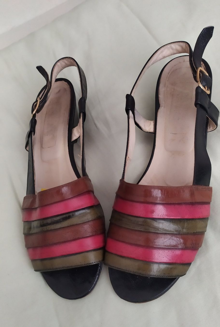 Scarpe da donna: Sandalettes en cuir Gr. 36 – Usato da Chezard St-Martin venduto da Loucail 1