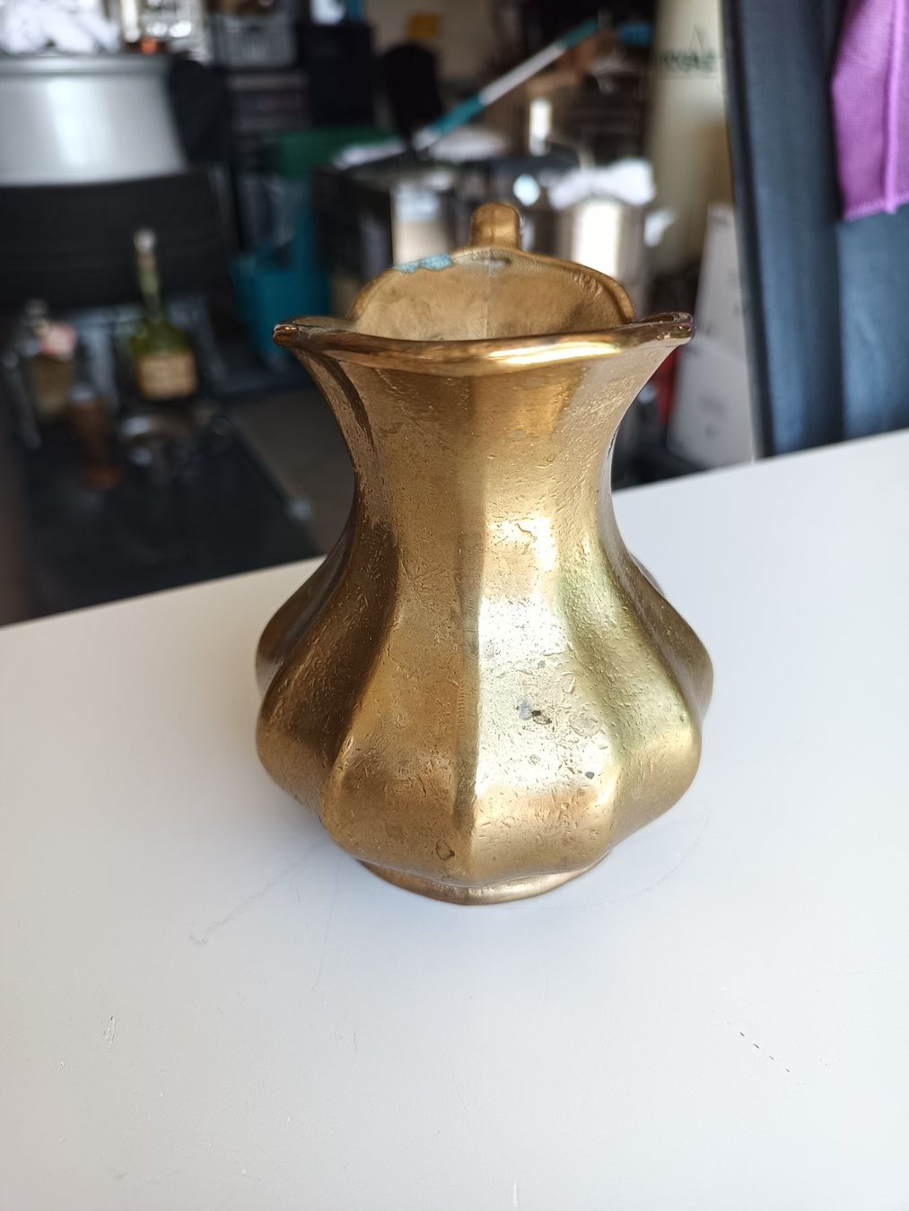 Caraffe: Messing Krug – Usato da Oberegg venduto da A-Z.Handel.Loehrer 1