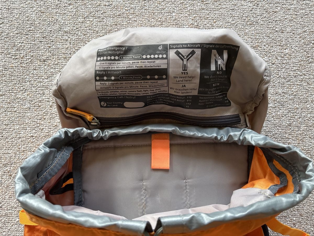 Deuter Borse & Zaini: Deuter Fox 30 Wanderrucksack, Neu, Orange/Blau – Nuovo (secondo la descrizione) da Birr venduto da Brigitte73 5