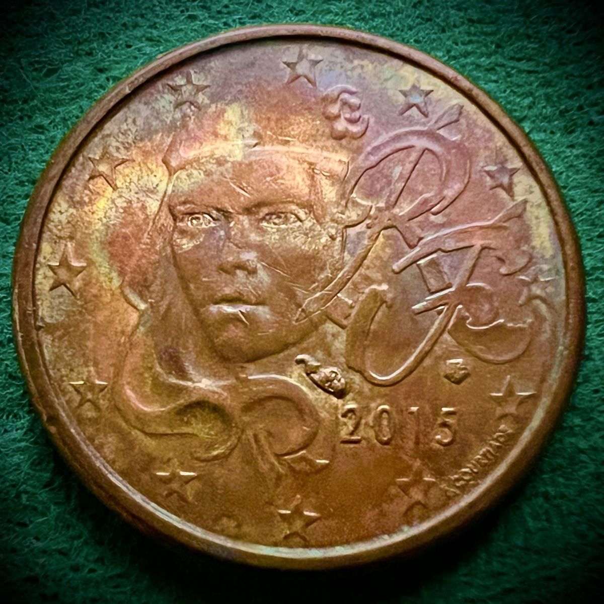 Tutti le monete: 1 EUROCENT 2015 – Usato da Gossau SG venduto da NUMOPOL 1