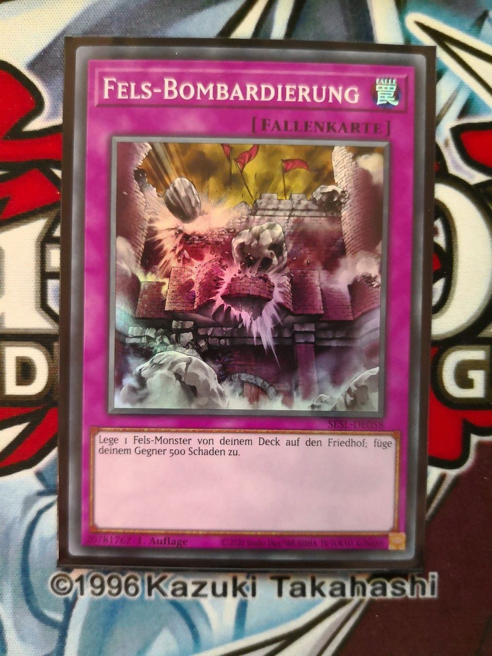 Yugioh Carte collezionabili: Yu-Gi-Oh Fels-Bombardierung – Nuovo (secondo la descrizione) da Zofingen venduto da gerrymovie93