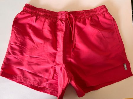 BENCH, Badeshorts Herren, Grösse L, Farbe Hellrot