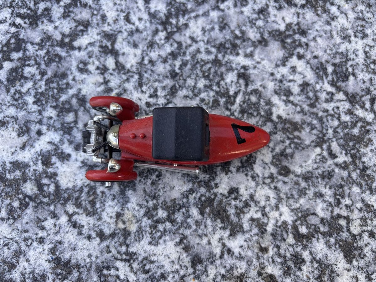 Modellini d'auto: Rotes Vintage Modellauto "Nummer 7" – Usato da Bern venduto da justbetter 1