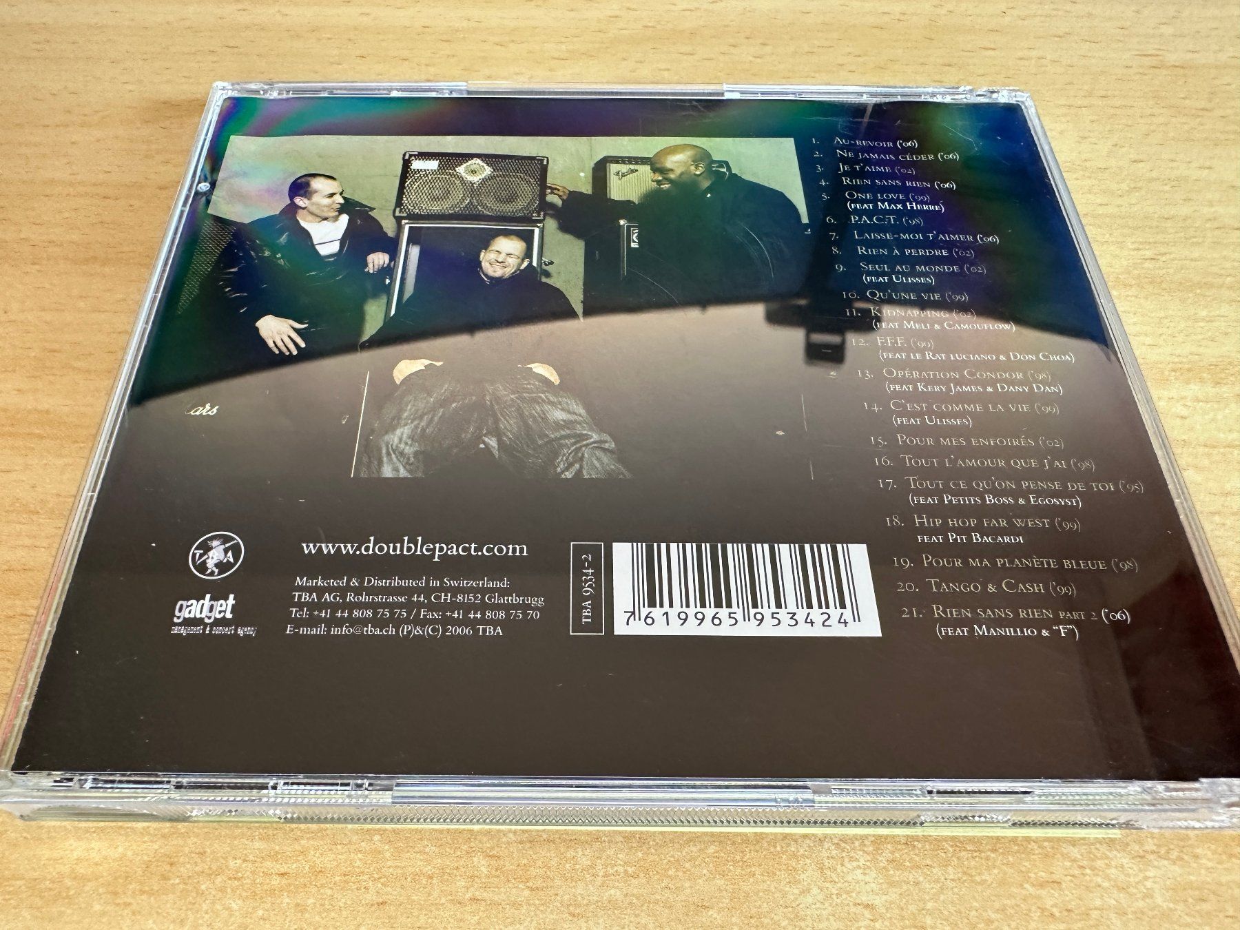 CD: Double Pact – Au Revoir – Usato da Rikon im Tösstal venduto da Alpenmutz 1