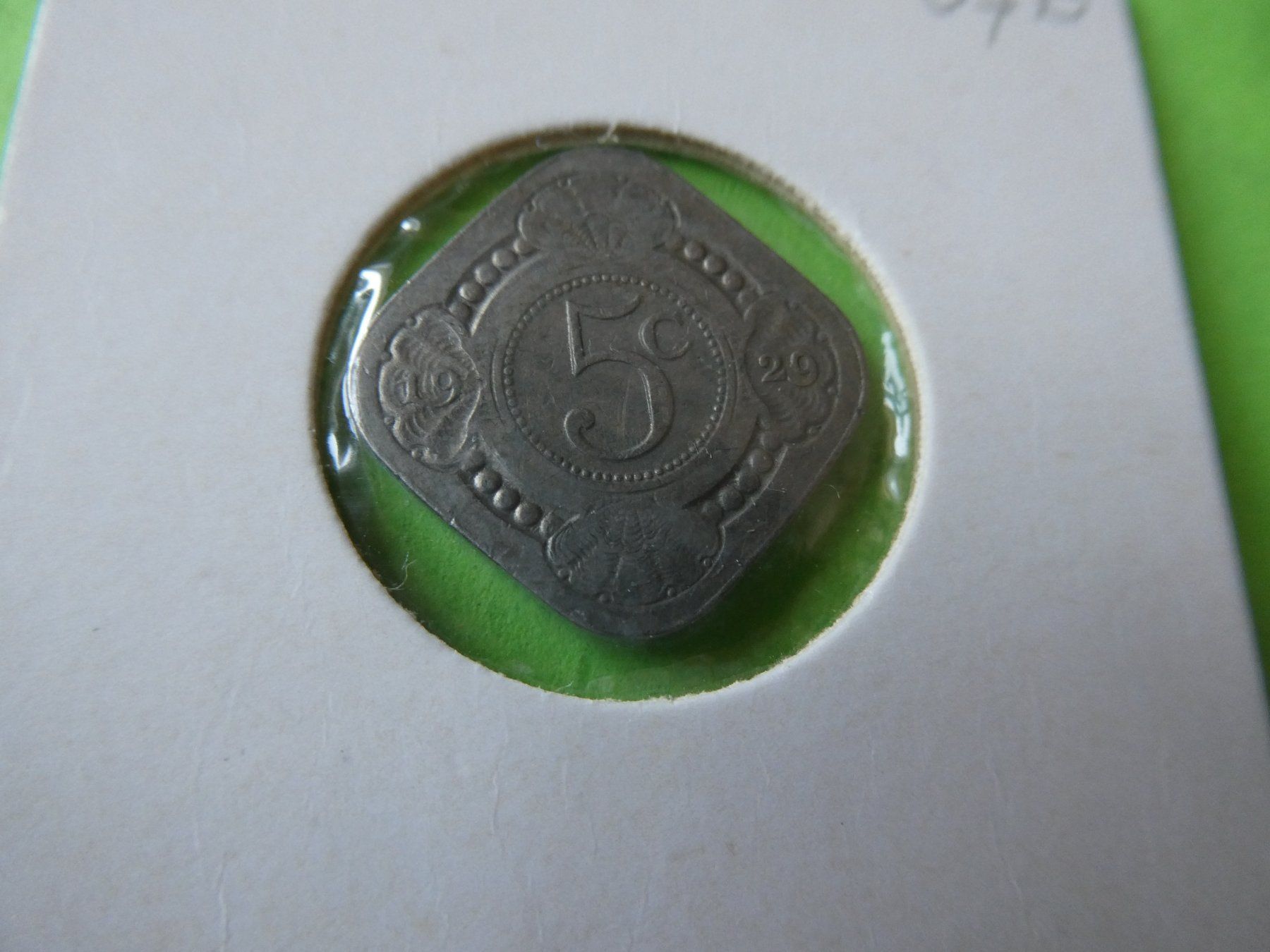 Tutti le monete: Niederlande 1929, 5 Cents – Usato da Hinterforst venduto da Rohusri 1