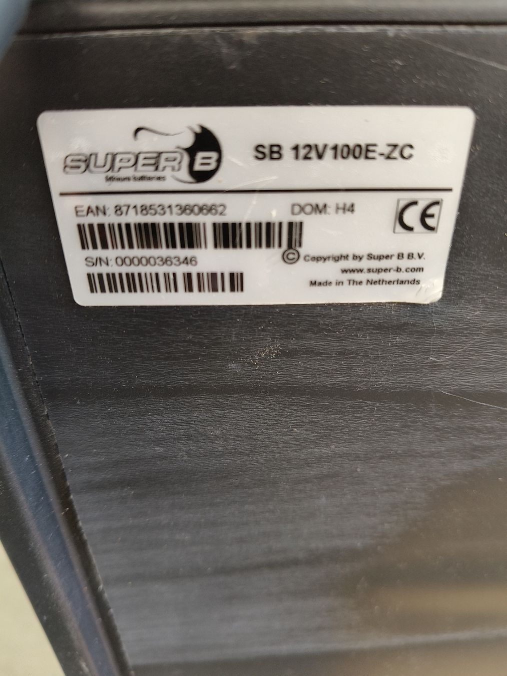 Accus & piles: Super B Lithium Batter – D'occasion à Bern par ahm_88xy 1