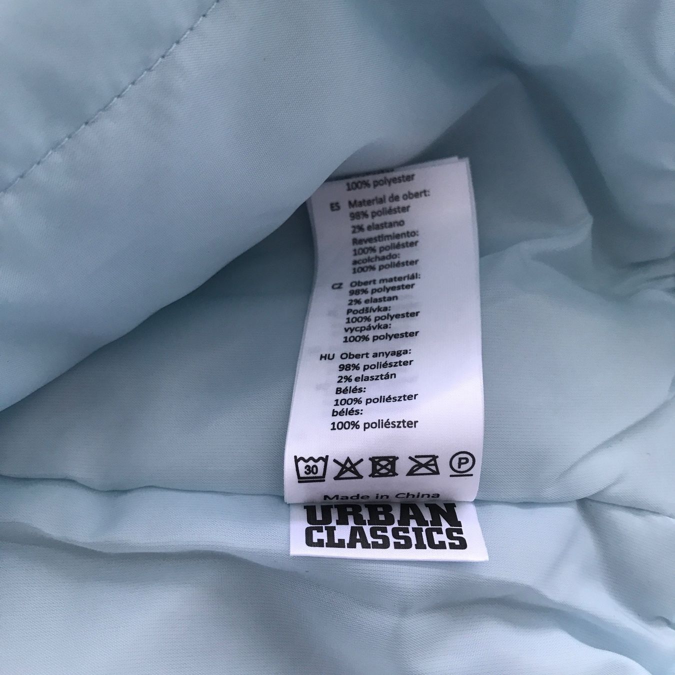 Urban Outfitters Giacche: Urban Classics Jacke in hellblau, Gr. S – Nuovo (secondo la descrizione) da Ebnat-Kappel venduto da Molton 5