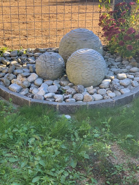 Springbrunnen 3 Steinkugeln Kaufen auf Ricardo