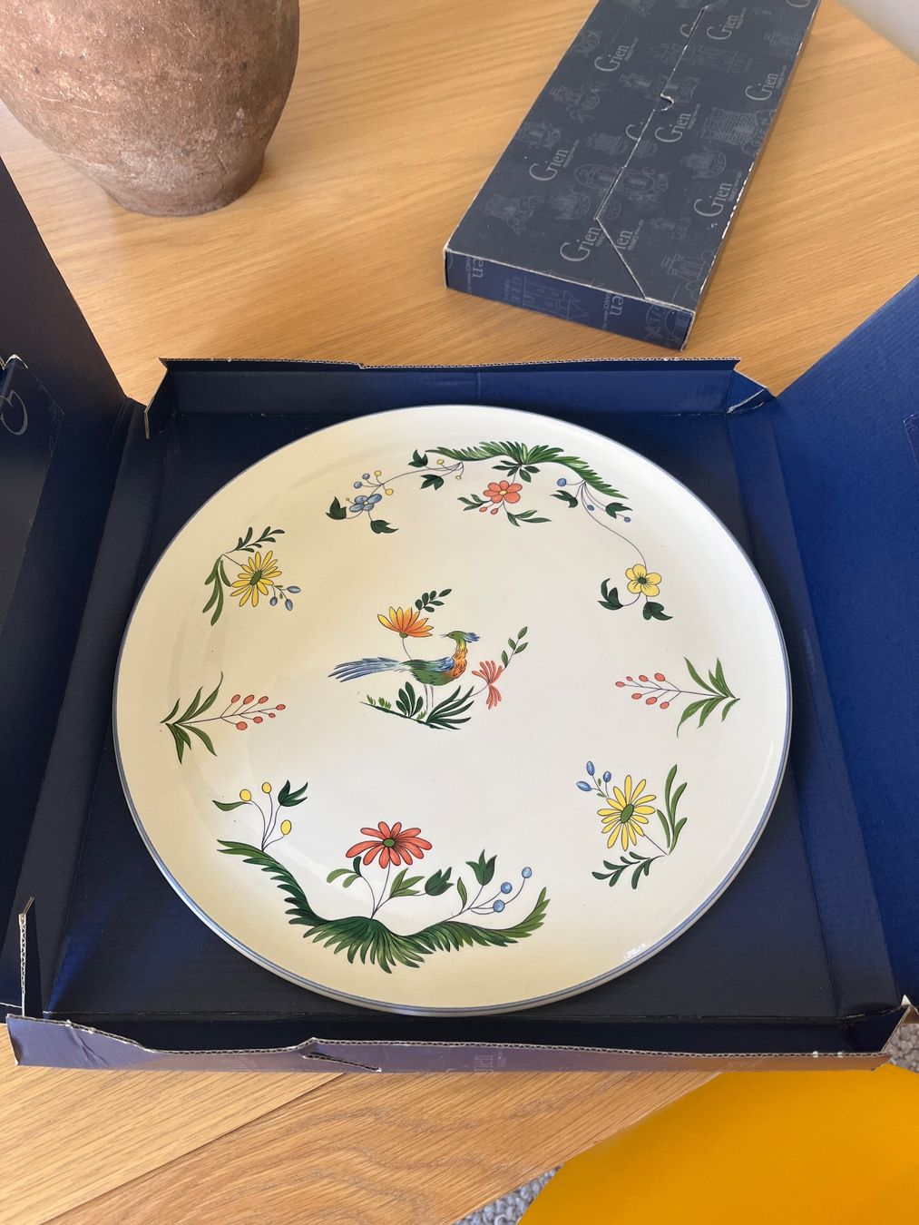 Plateaux: Plat à tarte Gien – D'occasion à La Tour-de-Peilz par Enzo25cc
