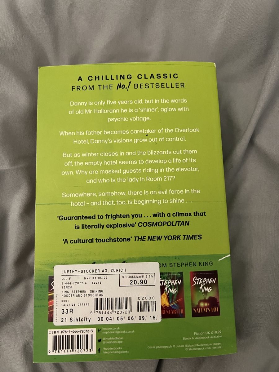 Libri: The Shining von Stephen King – Nuovo (secondo la descrizione) da Glattbrugg venduto da readsy 2