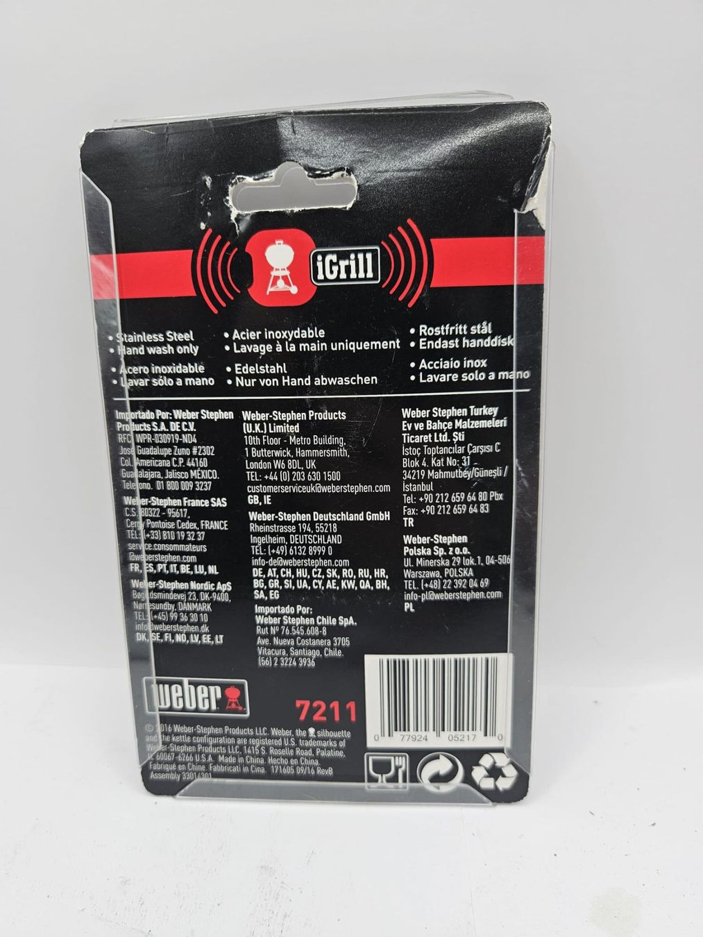 Weber Altro per la casa: Weber iGrill – Nuovo e nell'imballaggio originale da Viganello venduto da Alpha1997 1