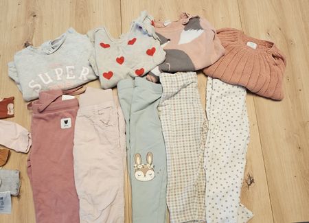 Kleiderpaket Winter Mädchen 9 Grösse 92
