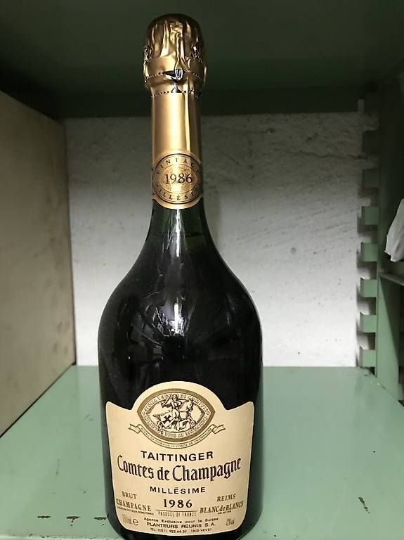 Vins: CHAMPAGNE TAITTINGER 1986 – D'occasion à Lugano par egi_zk9d