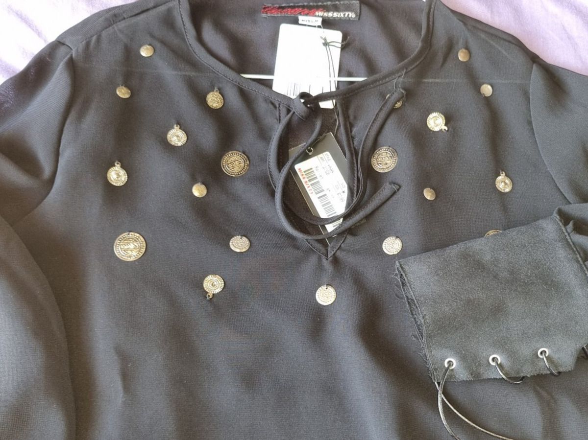 Miss Sixty Blusen: Bluse Miss Sixty neu schwarz – Neu und originalverpackt aus geroldswil von Gumball1 2
