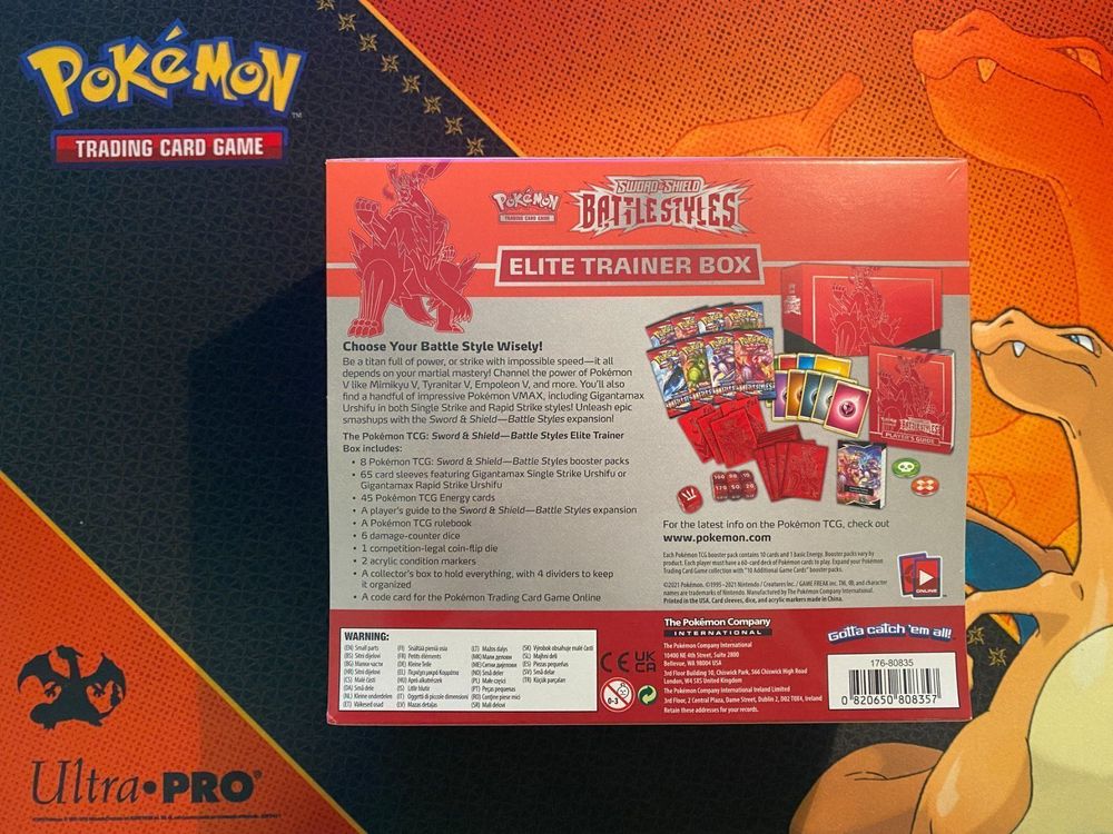 Pokemon Battle Styles Elite Trainer Box Kaufen Auf Ricardo