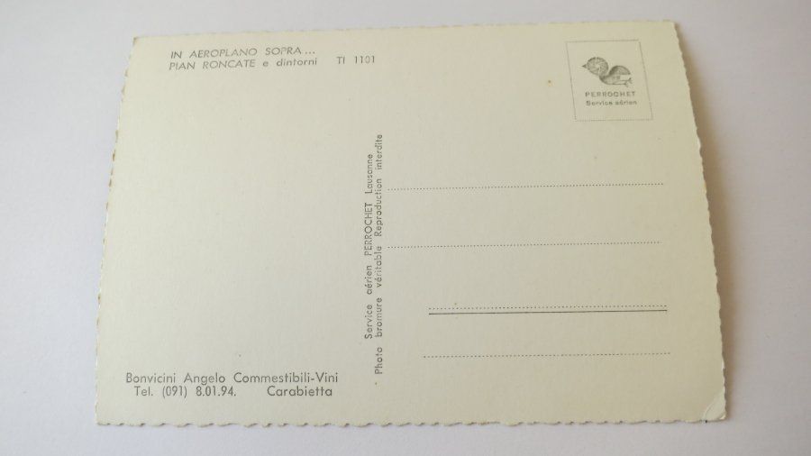 Cartoline postali: Pian Roncate e dintorni - um ca. 1955 – Usato da Jona venduto da centumprata 1