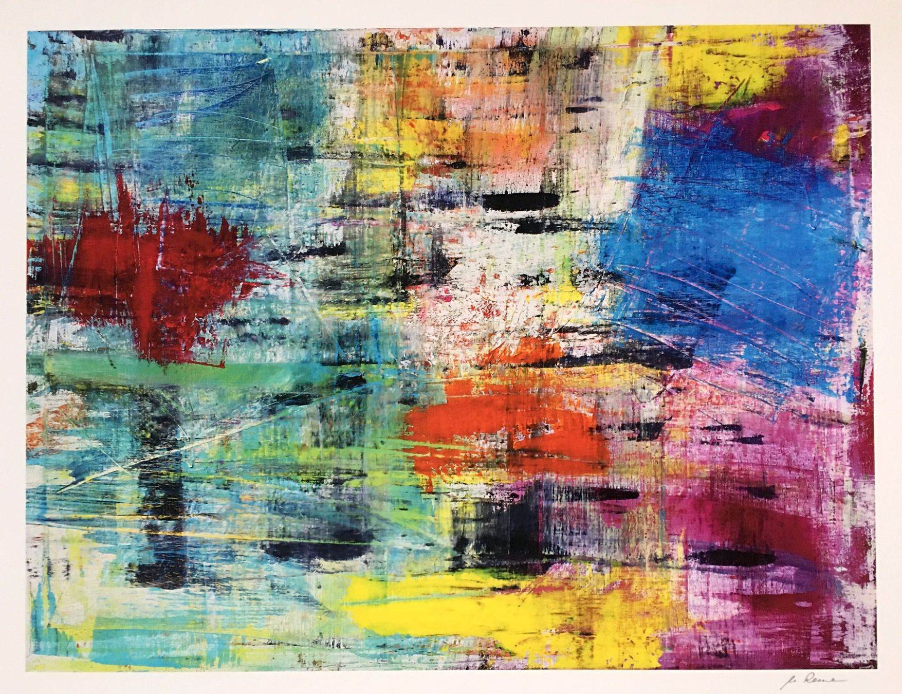 Grafiken & Lithographien: Ursula Remmen "Komposition I"    GICLEE – Gebraucht aus Nennigkofen von Schamane75 3