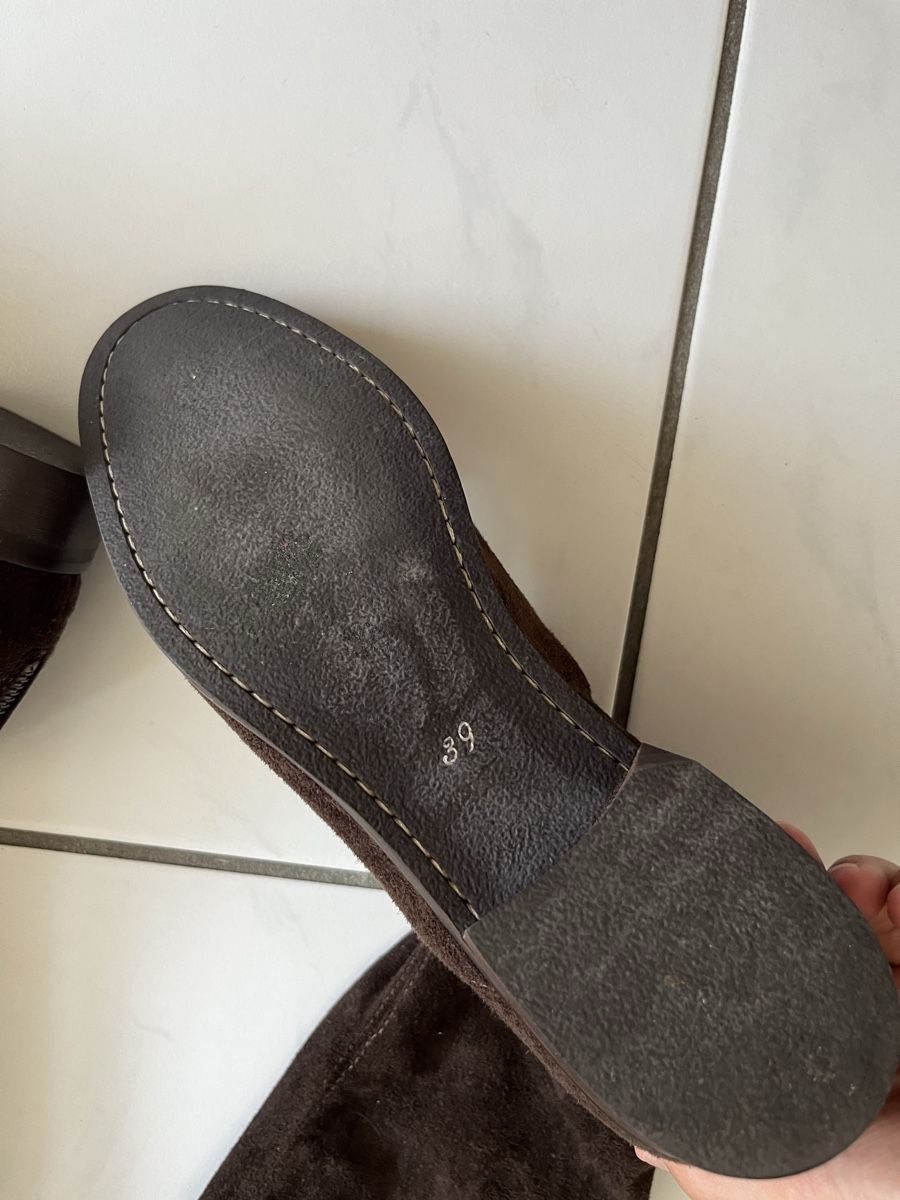 Scarpe da donna: BRAUNE OVERKNEE-STIEFEL GR. 39 – Nuovo (secondo la descrizione) da Basel venduto da JJ.Elena 7