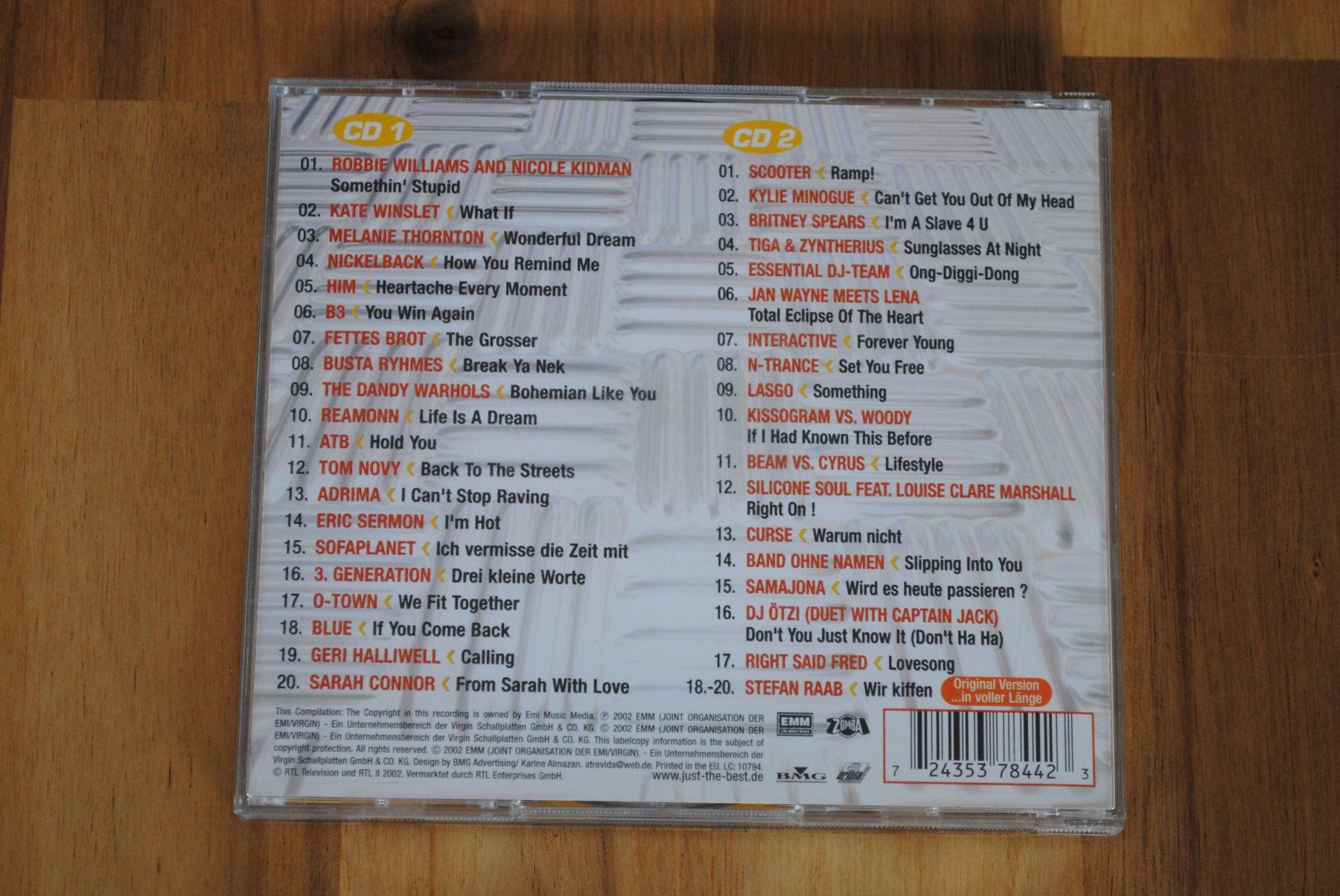 CD: Just the Best - 1/2002 – Usato da Olten venduto da prusik02 3