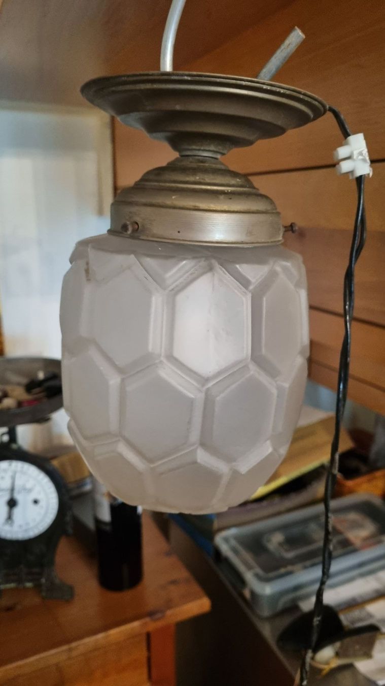 Lampadari & plafoniere: Deckenlampe 30er 40er Jahre – Usato da Basel venduto da Jcva