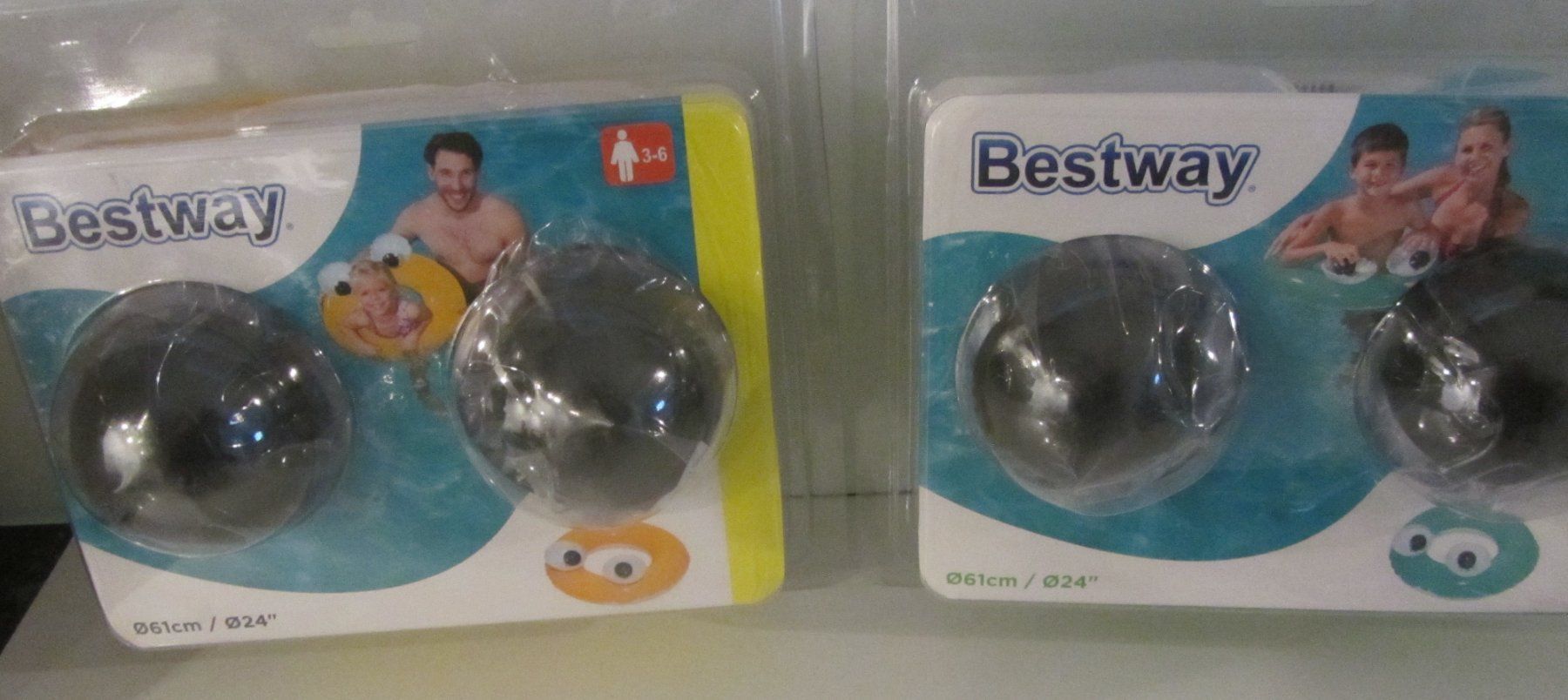 Salvagente: 2 Schwimmringe "Big Eyes" 61 cm     3- 6 J. – Nuovo (secondo la descrizione) da Egliswil venduto da chroetli22
