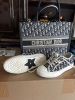 Walk'n'Dior Sneaker Baumwolle mit Dior Oblique Stickerei