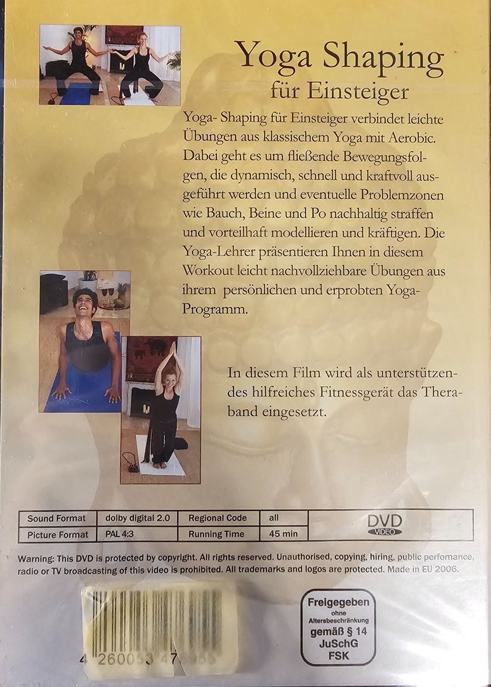 Alle DVDs: Bollywood Yoga Shaping für Einsteiger – Neu und originalverpackt aus Wahlen b. Laufen von Cg10 1
