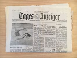 Tagesanzeiger vom 20. Juli 1976