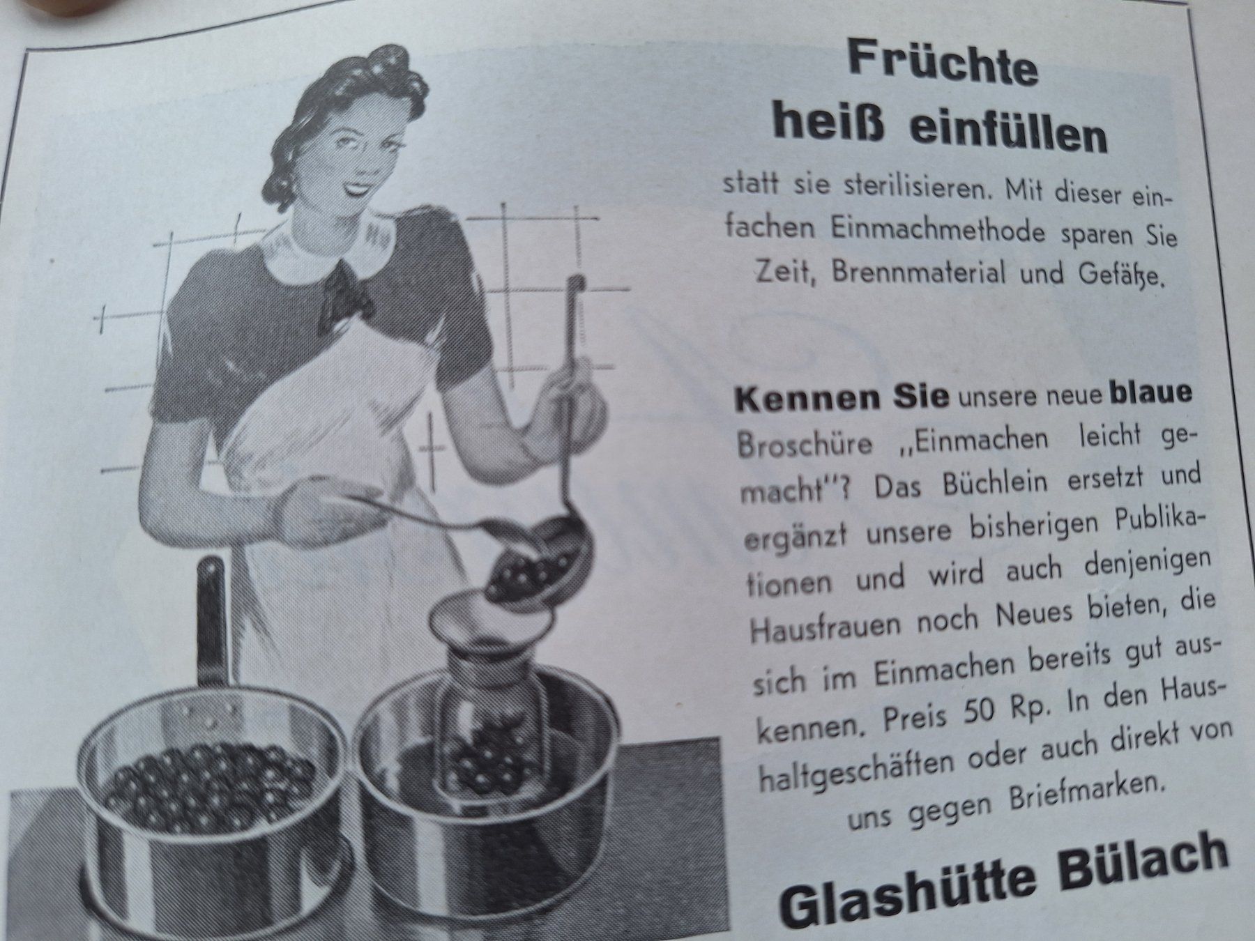 Bücher: KOCHBUCH 1950 - DAS FLEISS. HAUSMÜTTERCHEN – Gebraucht aus Huttwil von Kunterbuntli 8