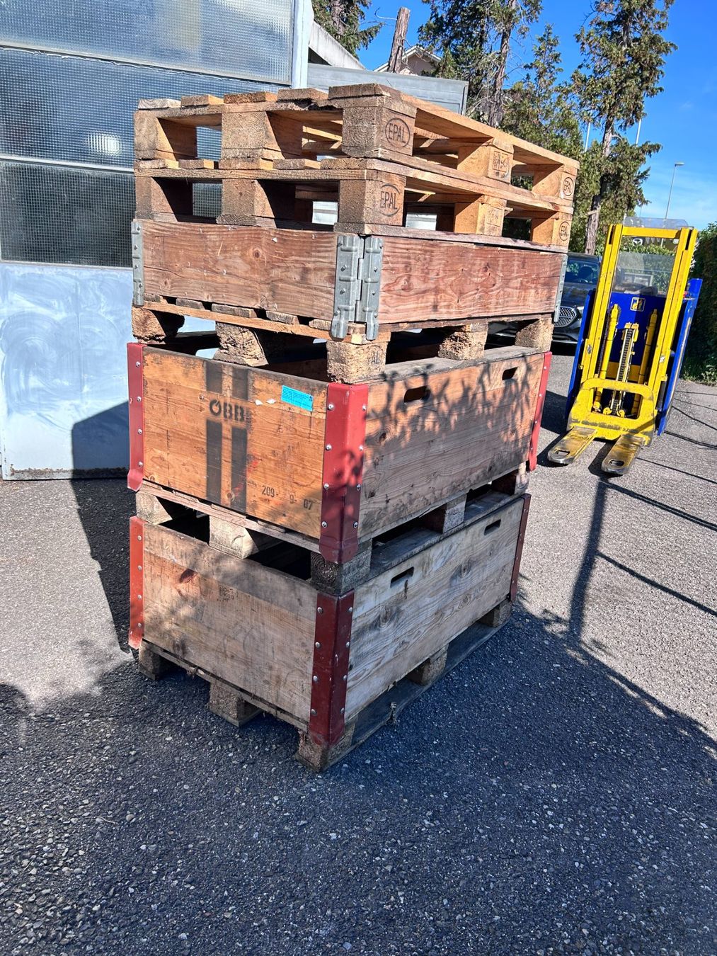 Pallets: Paletten + Rahmen – Usato da Münchenstein venduto da fransch 6