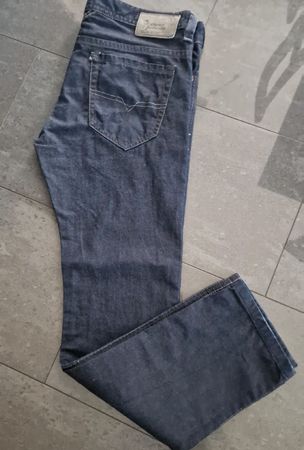 Jeans Diesel THAVAR Slim Skinny W33 L34 blu usati