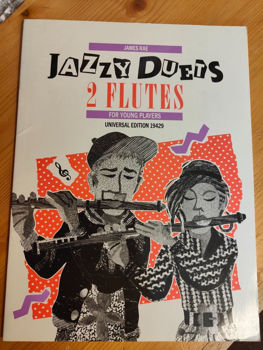 Bücher: Jazzy Duets Noten  2 Querflöten James Rae – Neu und originalverpackt aus Davos-Platz von musikhauskollegger