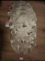 6er Tischset gold
