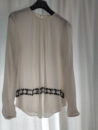 Elegante Bluse mit Steine von ESPRIT, Gr. S, Neuwertig