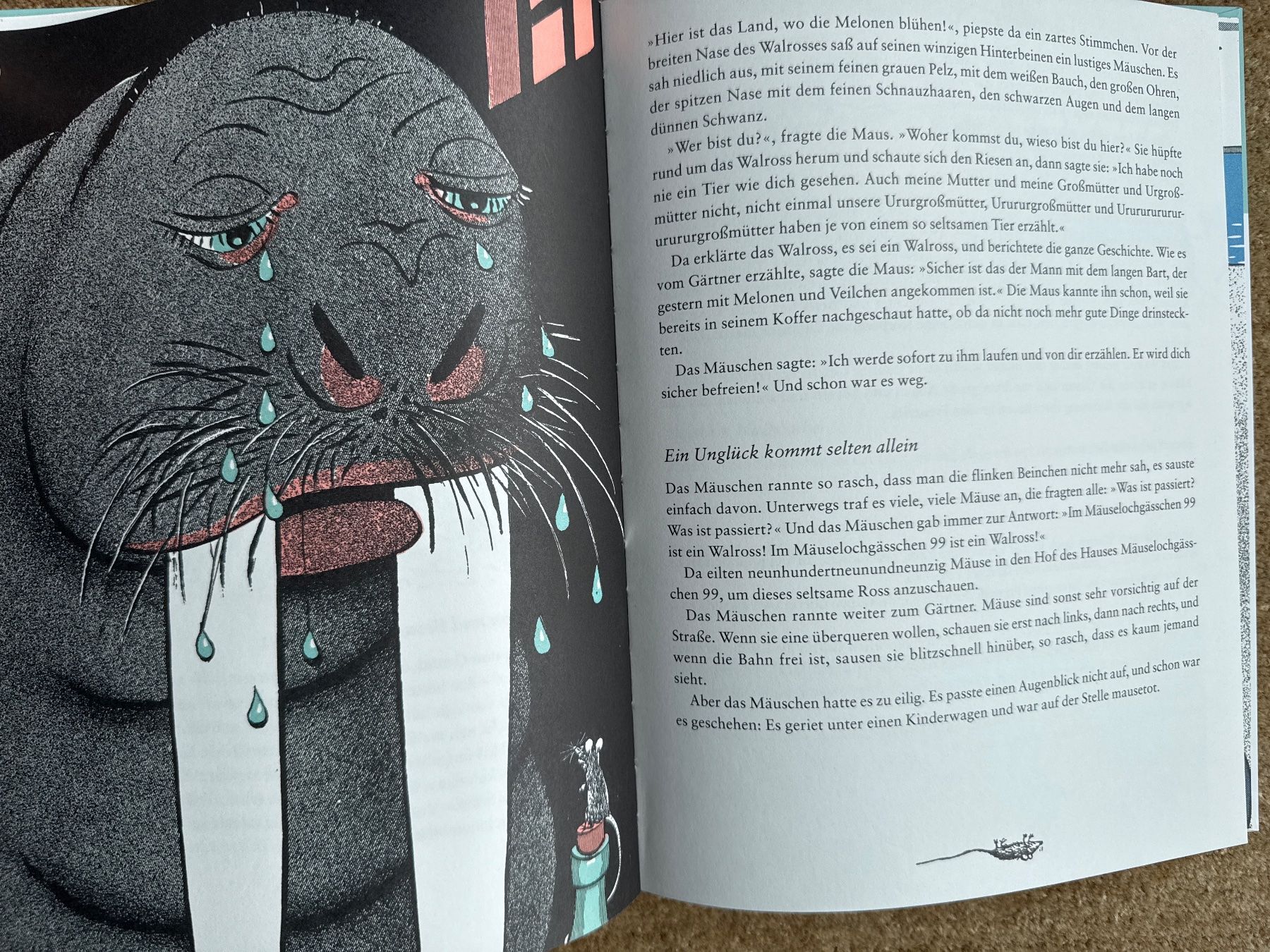 Libri: Das Walross und die Veilchen - Atlantis-Verlag – Usato da Aarau venduto da Kilauea 8