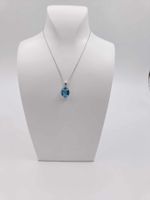 AQUAMARIN - COLLIER IN 750 WEISSGOLD