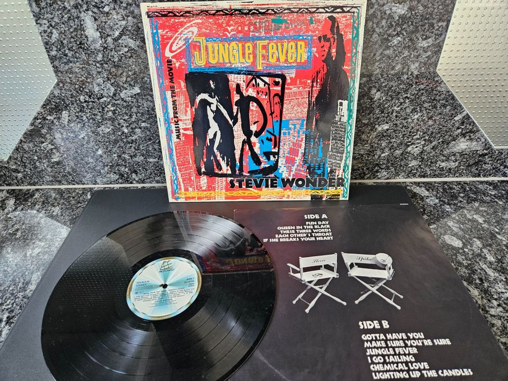 LP Vinyl Stevie Wonder Jungle Fever 1991 Kaufen auf Ricardo