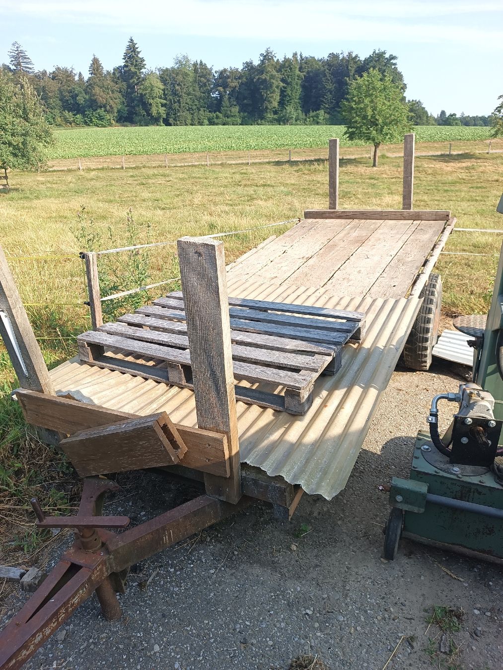 Remorques: Holzwagen – D'occasion à Grafenried par husqvarnatobi 1