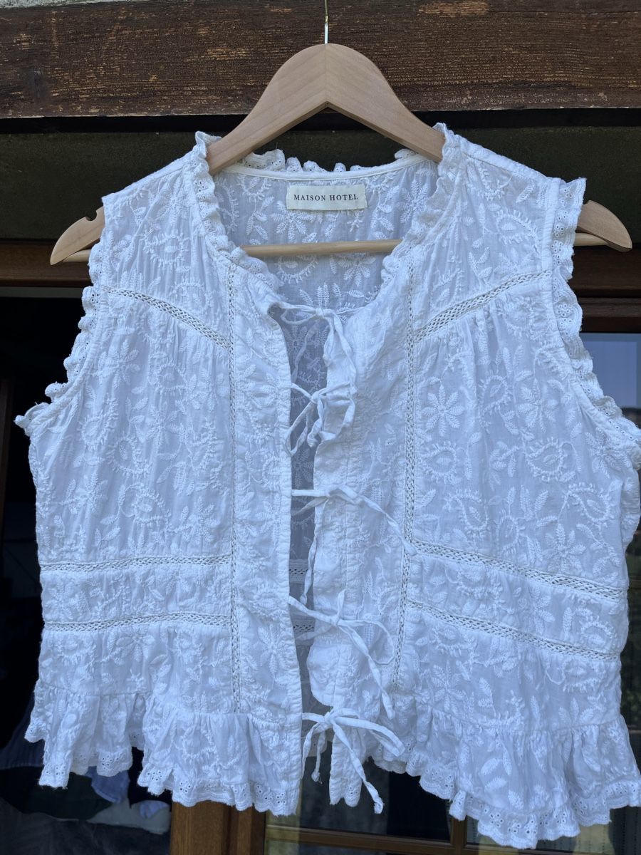 Top: Haut en coton Gr L – Nuovo (secondo la descrizione) da Ovronnaz venduto da fra_n8h8 3