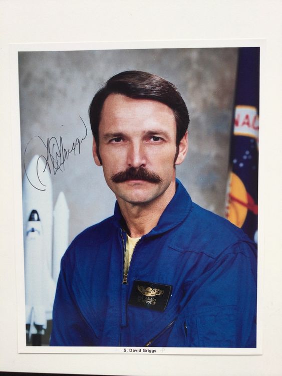 Weltraum S. David Griggs STS51 D NASA Porträt 8*10 signiert Kaufen