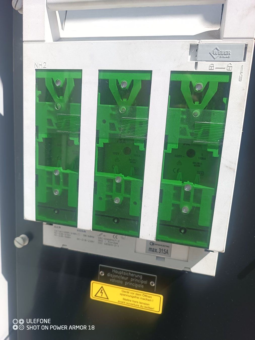 GIFAS Elettrotecnica: Tableau de distribution Gifas 315A – Usato da Vaulruz venduto da Mecanique_solutions 3