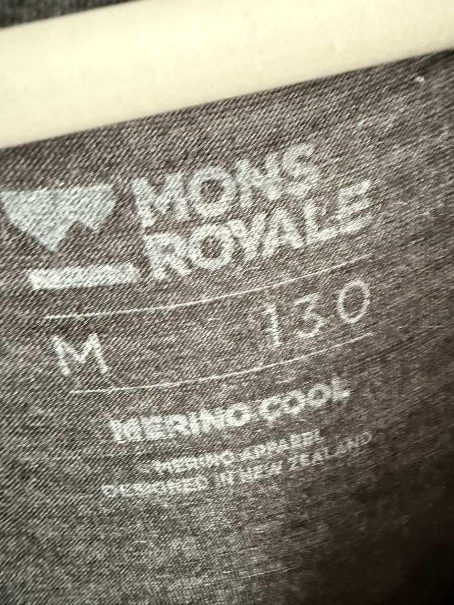 Mons Royale T-shirt: Mons Royal Merino Tee M – Usato da Liebefeld venduto da Lalyle 5