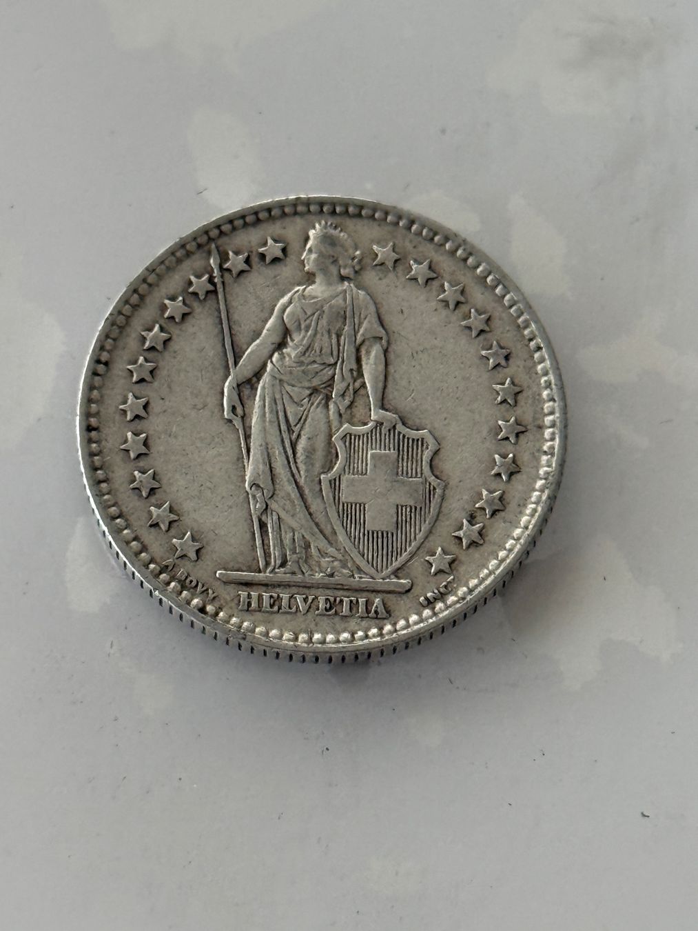Tutti le monete: 2 Franken 1932  Rar – Usato da Wallisellen venduto da SWISS_SILVER1