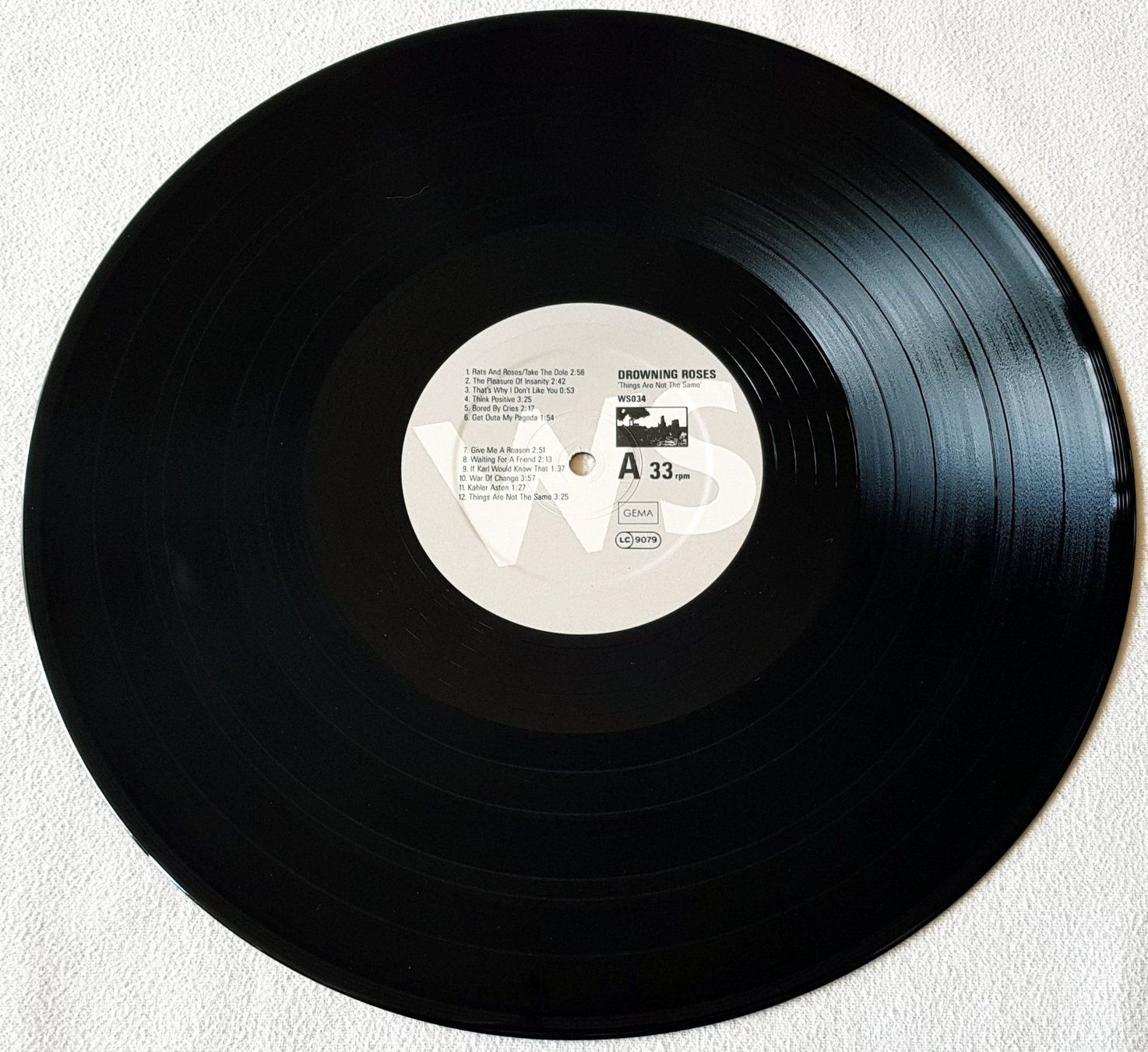 Dischi in vinile: Drowning Roses - Things Are Not The Same - LP - 1988 – Usato da Uster venduto da Zardodel 2