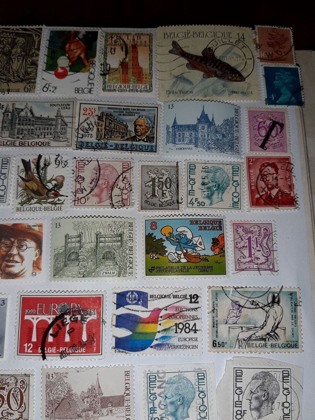 Tutti i francobolli: 60 timbres de belgique – Nuovo (secondo la descrizione) da Le locle venduto da juliensaran 3